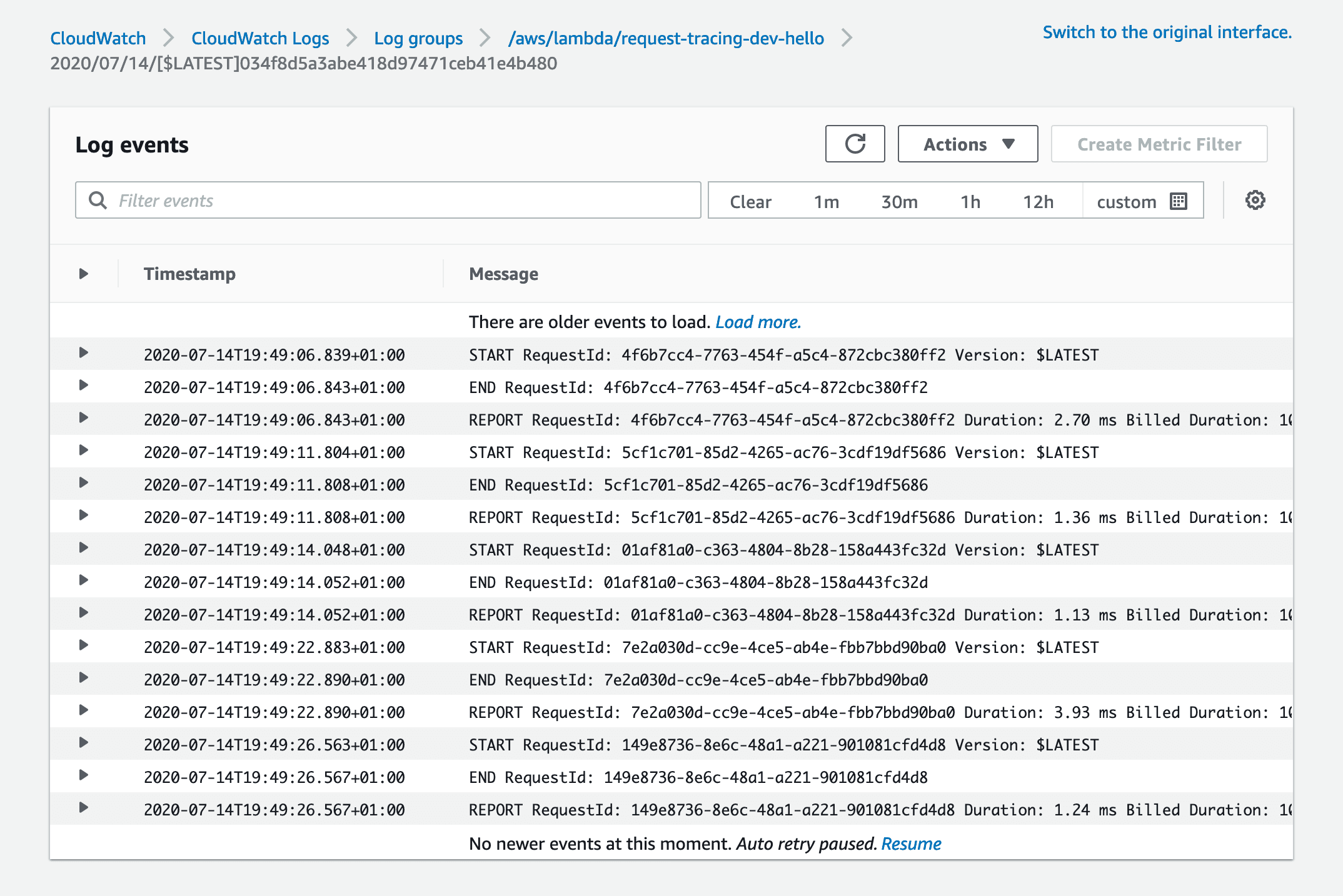 CloudWatch Logs - Basic